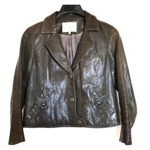 3.1 Phillip Lim Cropped Leather Jacket